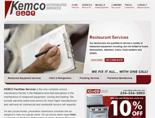 Tablet Screenshot of kemco.onlinebusinesssuite.net